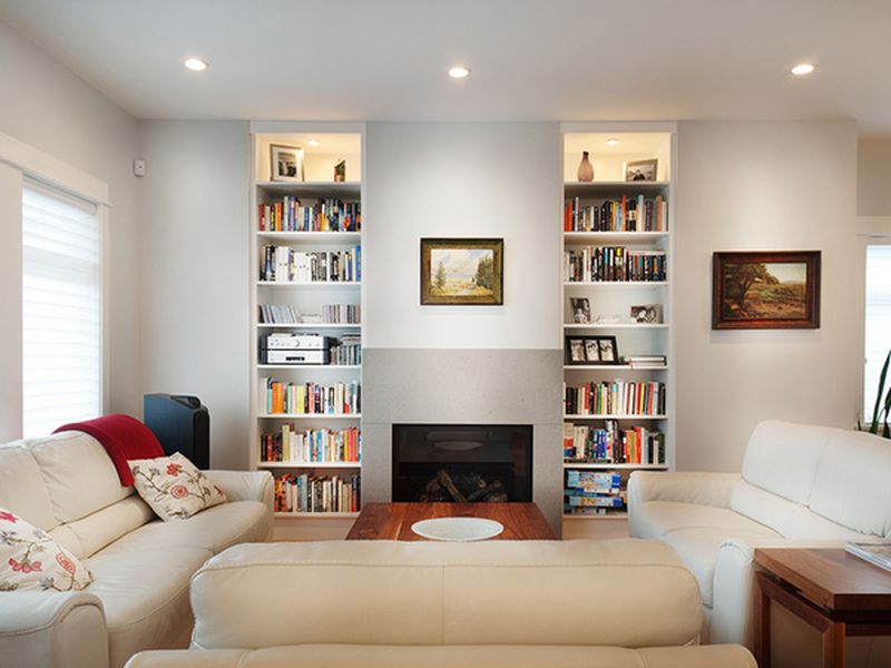 Clean living room